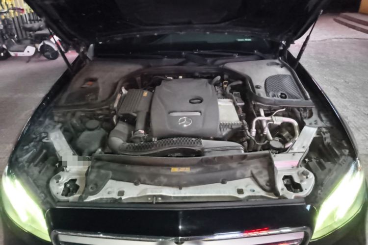 Used Mercedes-Benz E-Class 2018 Restyled E 300 L Sporty and Stylish Edition Engine Bay
