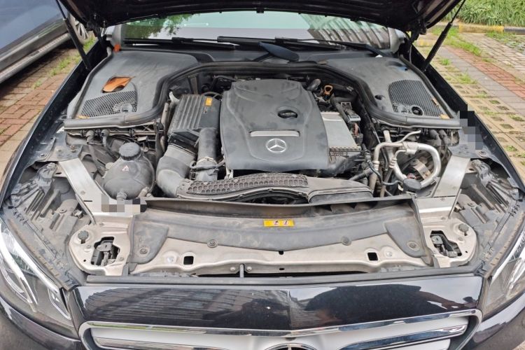 Used Mercedes-Benz E-Class 2018 Restyled E 300 L Sporty and Stylish Edition Engine Bay