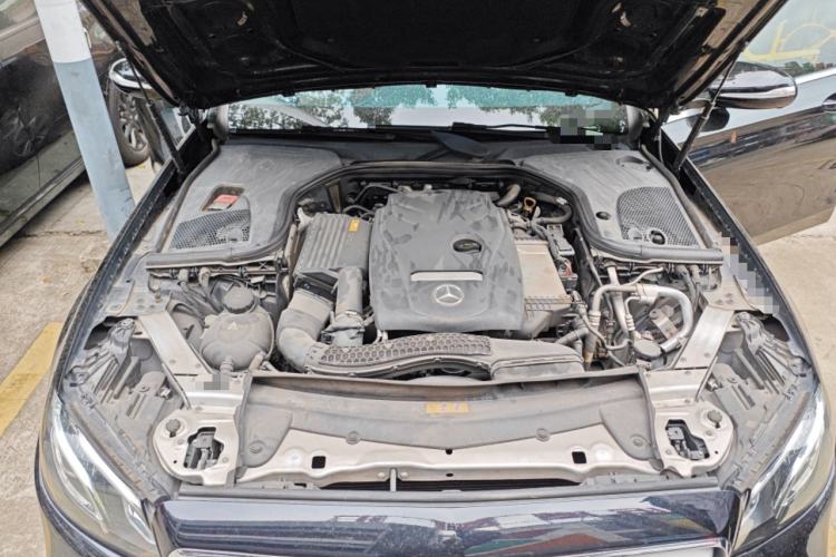 Used Mercedes-Benz E-Class 2018 Facelift E 200 L Sport Edition Engine Bay