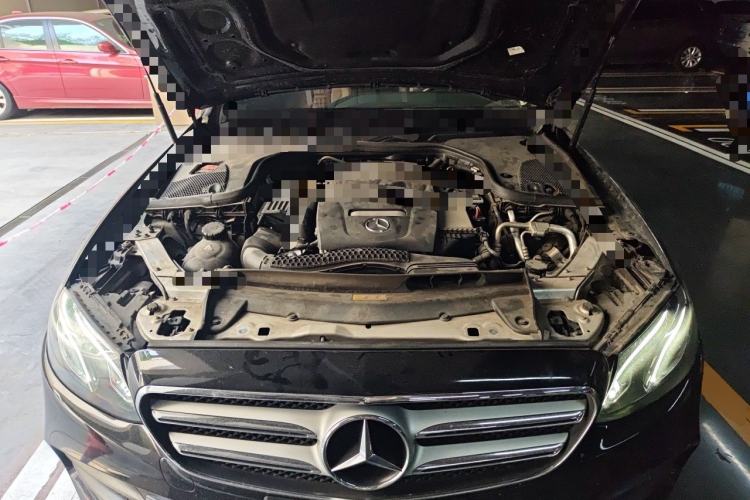 Used Mercedes-Benz E-Class 2018 Facelift E 200 L Sport Edition Engine Bay