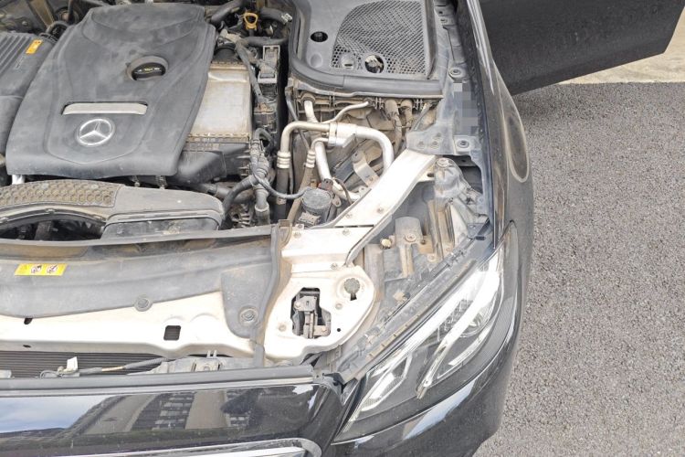 Used Mercedes-Benz E-Class 2018 E 300 L Sporty and Stylish Model Engine Bay Left