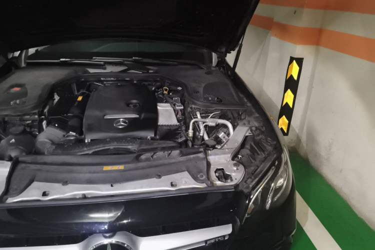 Used Mercedes-Benz E-Class 2018 Restyled E 300 L Sporty and Stylish Edition Engine Bay Left