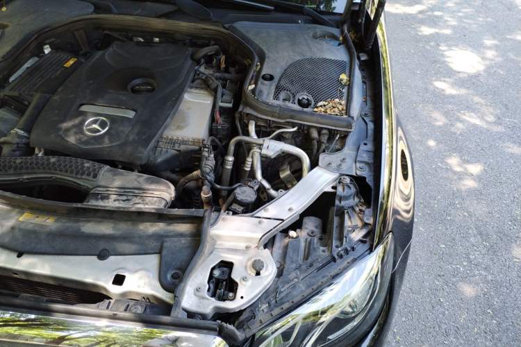 Used Mercedes-Benz E-Class 2018 Facelifted E 300 L Stylish Version Engine Bay Left