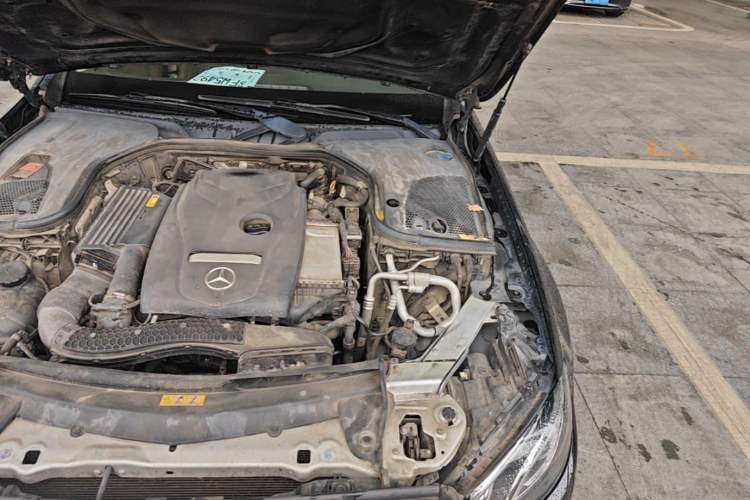 Used Mercedes-Benz E-Class 2018 Facelifted E 300 L Stylish Version Engine Bay Left