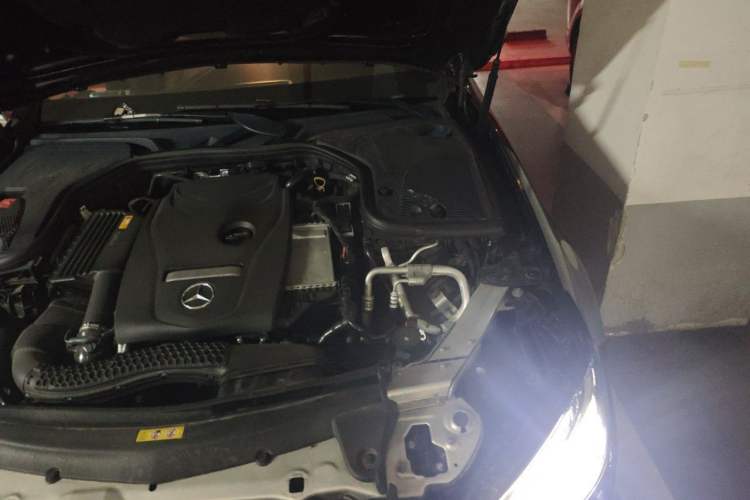 Used Mercedes-Benz E-Class 2018 Restyled E 300 L Sporty and Stylish Edition Engine Bay Left