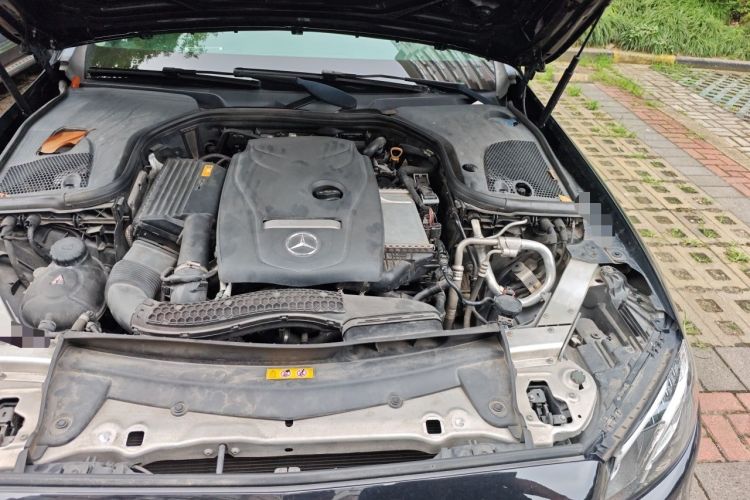Used Mercedes-Benz E-Class 2018 Restyled E 300 L Sporty and Stylish Edition Engine Bay Left