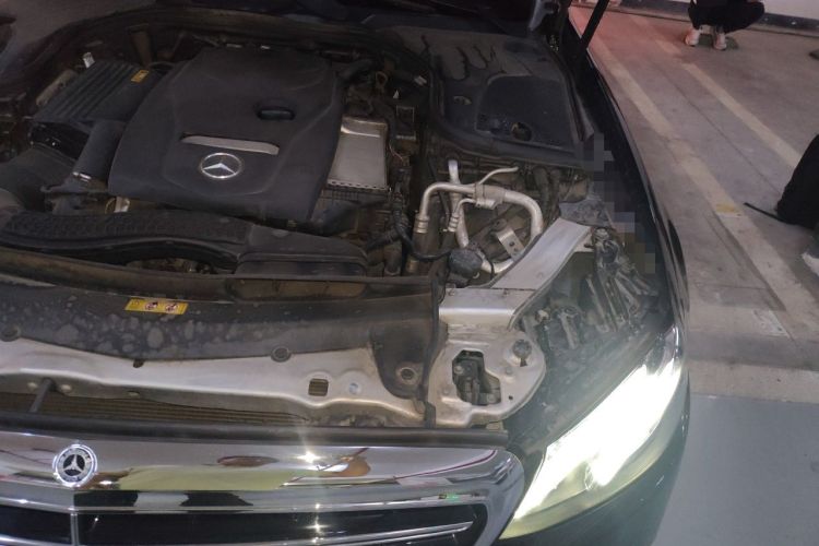 Used Mercedes-Benz E-Class 2018 Facelifted E 300 L Stylish Version Engine Bay Left
