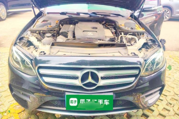 Used Mercedes-Benz E-Class 2018 Facelift E 200 L Sport Edition Engine Bay