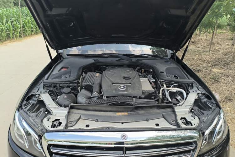 Used Mercedes-Benz E-Class 2018 Restyled E 300 L Sporty and Stylish Edition Engine Bay