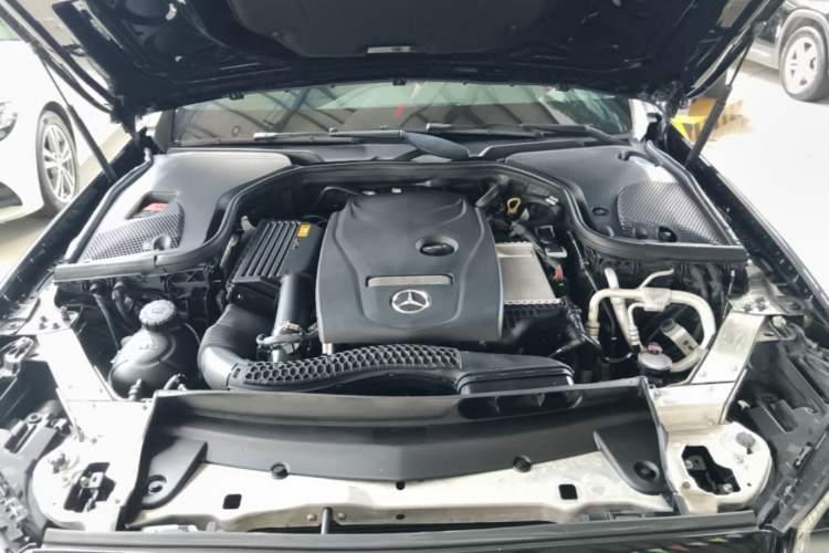 Used Mercedes-Benz E-Class 2018 Facelift E 200 L Sport Edition Engine Bay