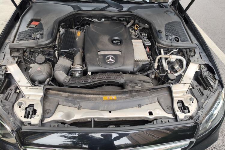 Used Mercedes-Benz E-Class 2018 Facelift E 200 L Sport Edition Engine Bay