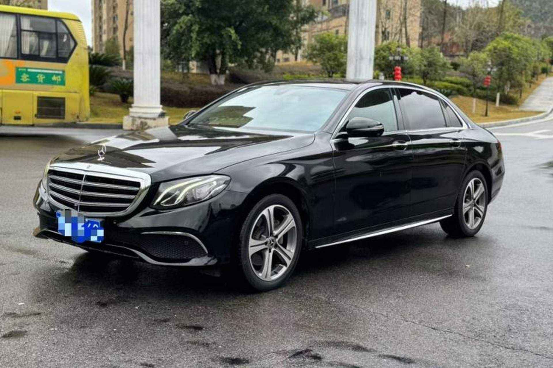 Used Mercedes-Benz E-Class 2018 E 200 L Sport Edition Front Left 45 Deg