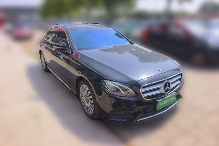 Used Mercedes-Benz E-Class 2018 E 200 L Sport Edition Front Right 45 Deg