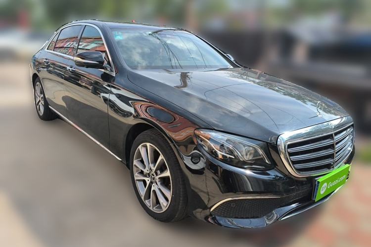 Used Mercedes-Benz E-Class 2018 E 300 L Stylish Model Front Right 45 Deg
