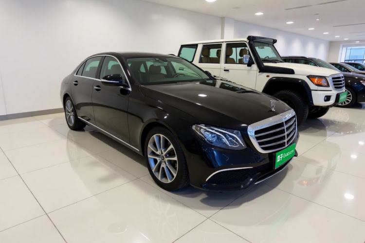 Used Mercedes-Benz E-Class 2018 E 300 L Stylish Model Front Right 45 Deg