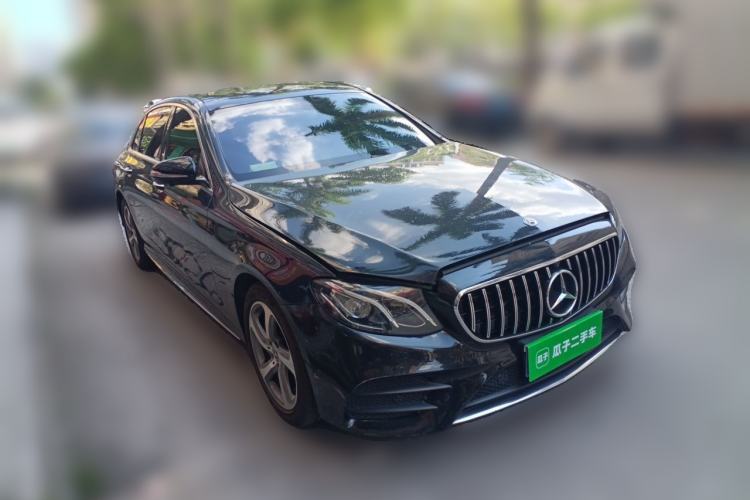 Used Mercedes-Benz E-Class 2018 E 300 L Sporty and Stylish Model Front Right 45 Deg