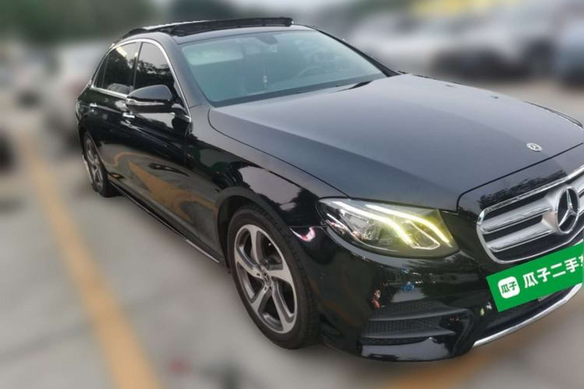Used Mercedes-Benz E-Class 2018 E 300 L Sporty and Stylish Model Front Right 45 Deg