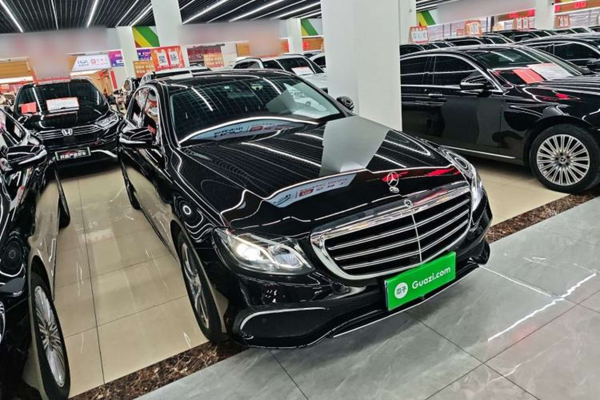Used Mercedes-Benz E-Class 2018 E 300 L Sporty and Stylish Model Front Right 45 Deg