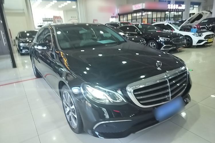 Used Mercedes-Benz E-Class 2018 Facelift E 200 L 4MATIC Front Right 45 Deg