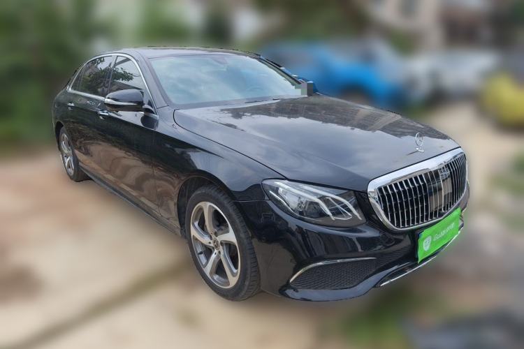 Used Mercedes-Benz E-Class 2018 Facelift E 200 L 4MATIC Front Right 45 Deg