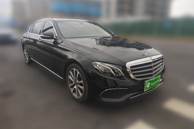 Used Mercedes-Benz E-Class 2018 Facelift E 200 L 4MATIC Front Right 45 Deg