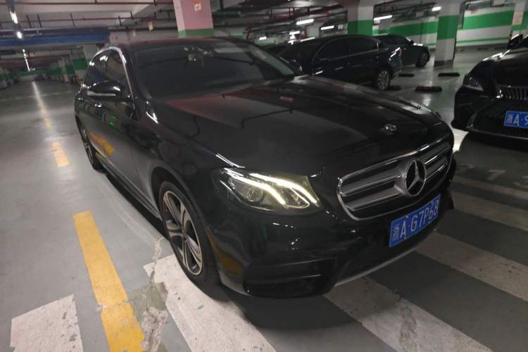 Used Mercedes-Benz E-Class 2018 E 200 L Sport Edition Front Right 45 Deg