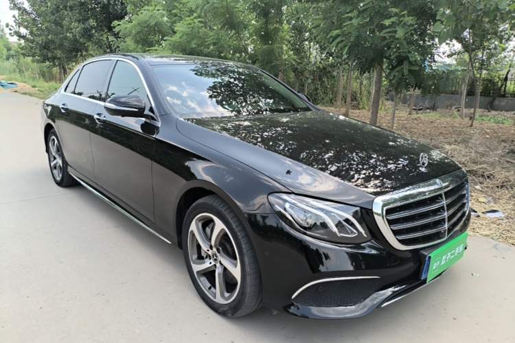 Used Mercedes-Benz E-Class 2018 Restyled E 300 L Sporty and Stylish Edition Front Right 45 Deg