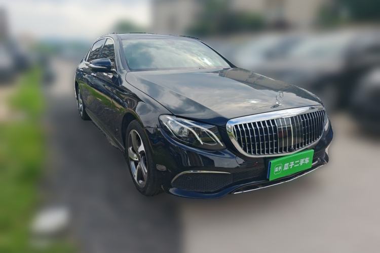 Used Mercedes-Benz E-Class 2018 Facelift E 200 L 4MATIC Front Right 45 Deg