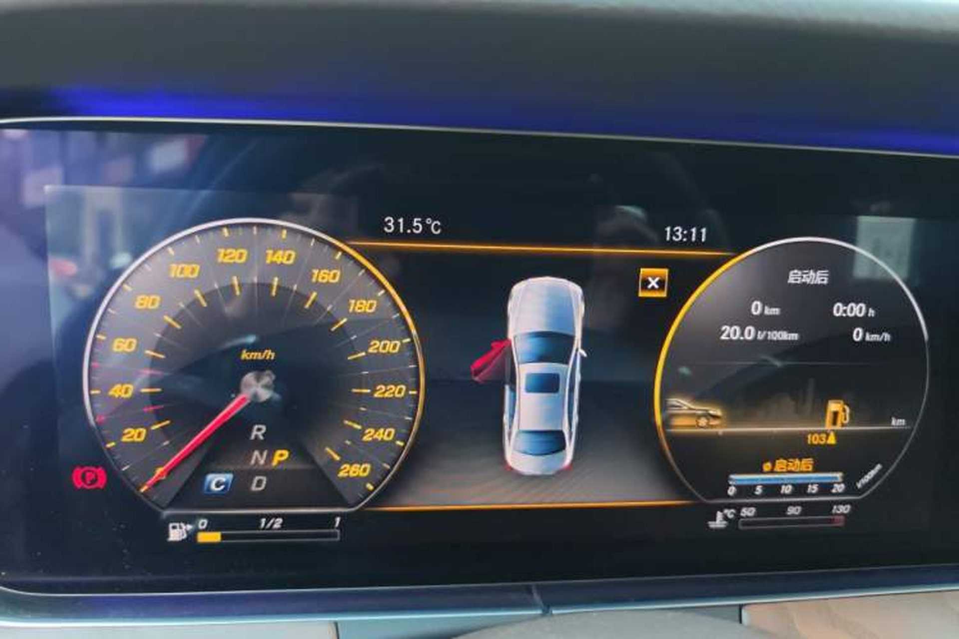 Used Mercedes-Benz E-Class 2018 Facelift E 300 L Luxury Edition Instrument Cluster