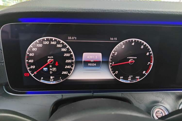 Used Mercedes-Benz E-Class 2018 Restyled E 300 L Sporty and Stylish Edition Instrument Cluster