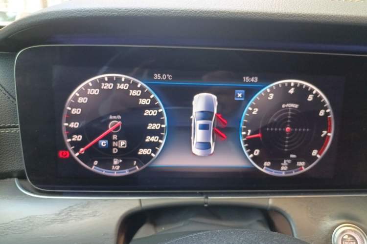 Used Mercedes-Benz E-Class 2018 E 300 L Sporty and Stylish Model Instrument Cluster