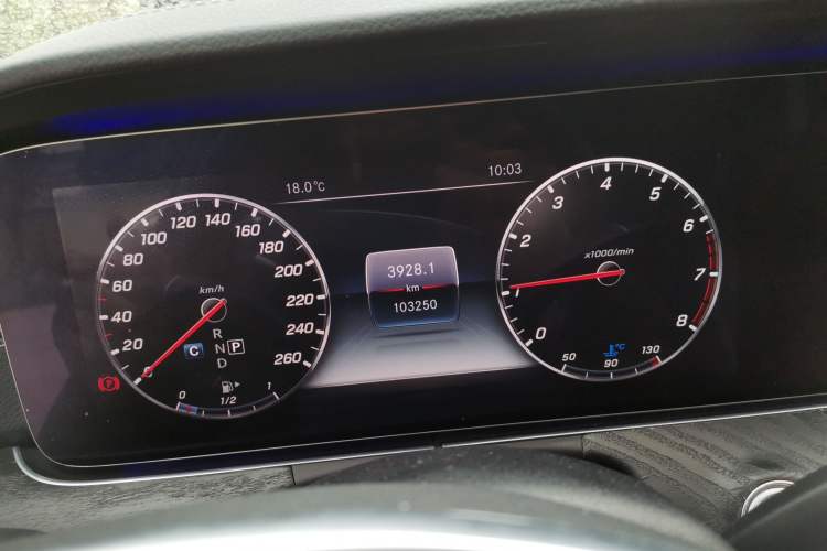 Used Mercedes-Benz E-Class 2018 E 300 L Sport Luxury Edition Instrument Cluster