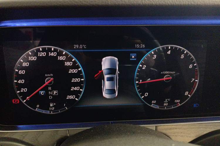 Used Mercedes-Benz E-Class 2018 Facelift E 200 L Sport Edition Instrument Cluster