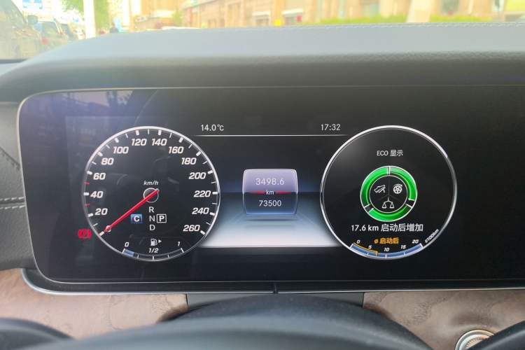 Used Mercedes-Benz E-Class 2018 Facelifted E 300 L Stylish Version Instrument Cluster