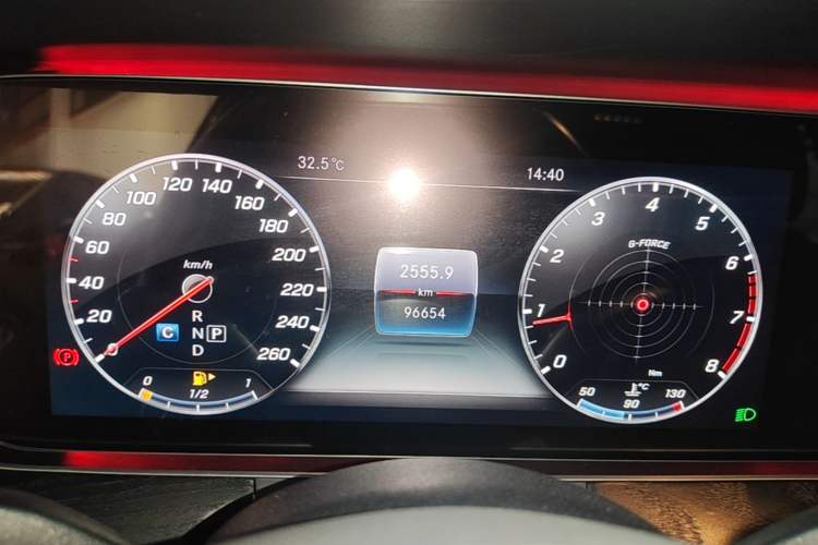 Used Mercedes-Benz E-Class 2018 Facelift E 200 L Sport Edition Instrument Cluster