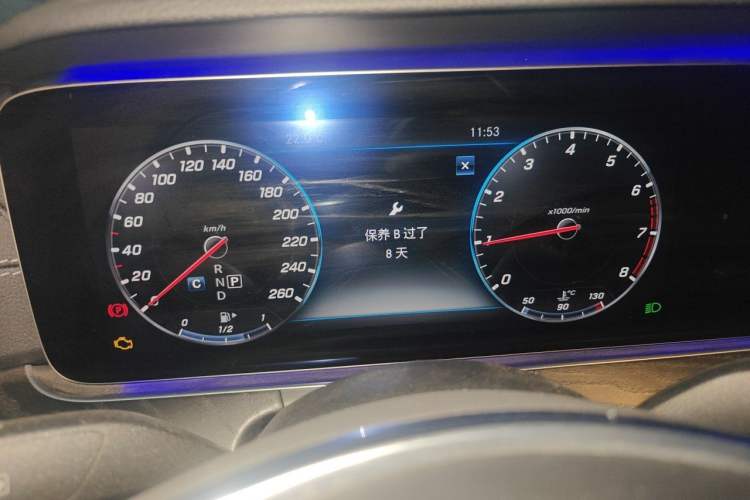 Used Mercedes-Benz E-Class 2018 Facelift E 200 L Sport Edition Instrument Cluster