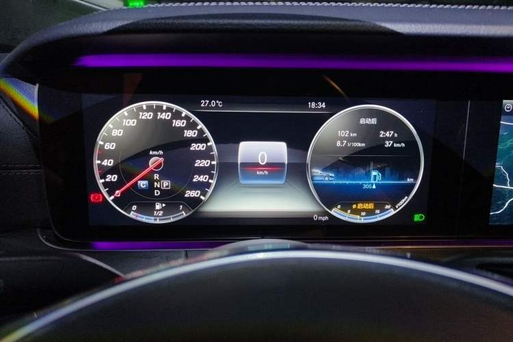 Used Mercedes-Benz E-Class 2018 E 300 L Sport Luxury Edition Instrument Cluster