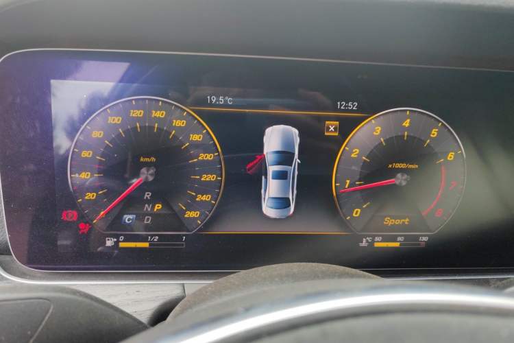 Used Mercedes-Benz E-Class 2018 Facelift E 200 L Sport Edition Instrument Cluster