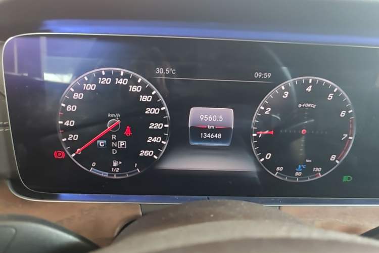 Used Mercedes-Benz E-Class 2018 Facelifted E 300 L Stylish Version Instrument Cluster