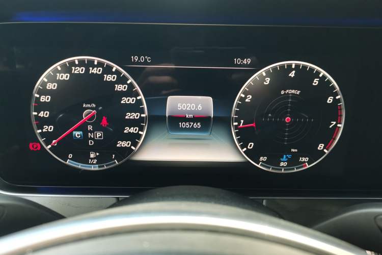 Used Mercedes-Benz E-Class 2018 Facelift E 200 L Sport Edition Instrument Cluster