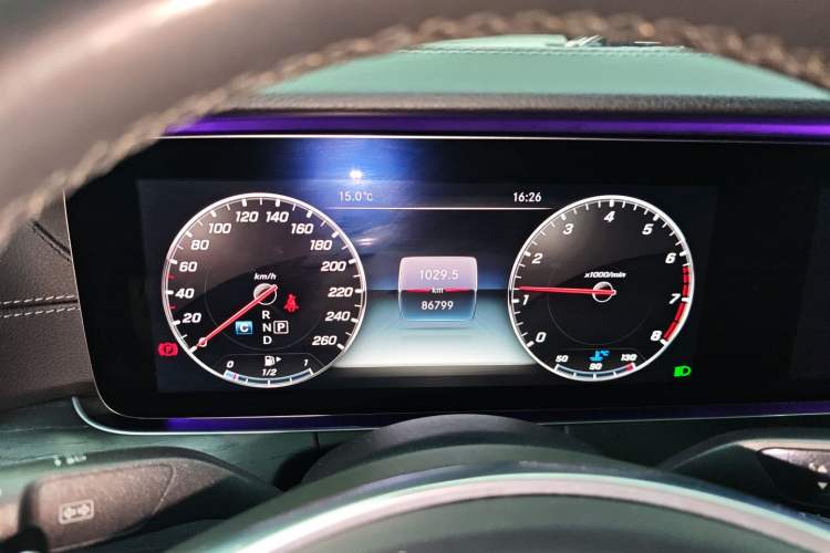 Used Mercedes-Benz E-Class 2018 E 300 L Sporty and Stylish Model Instrument Cluster