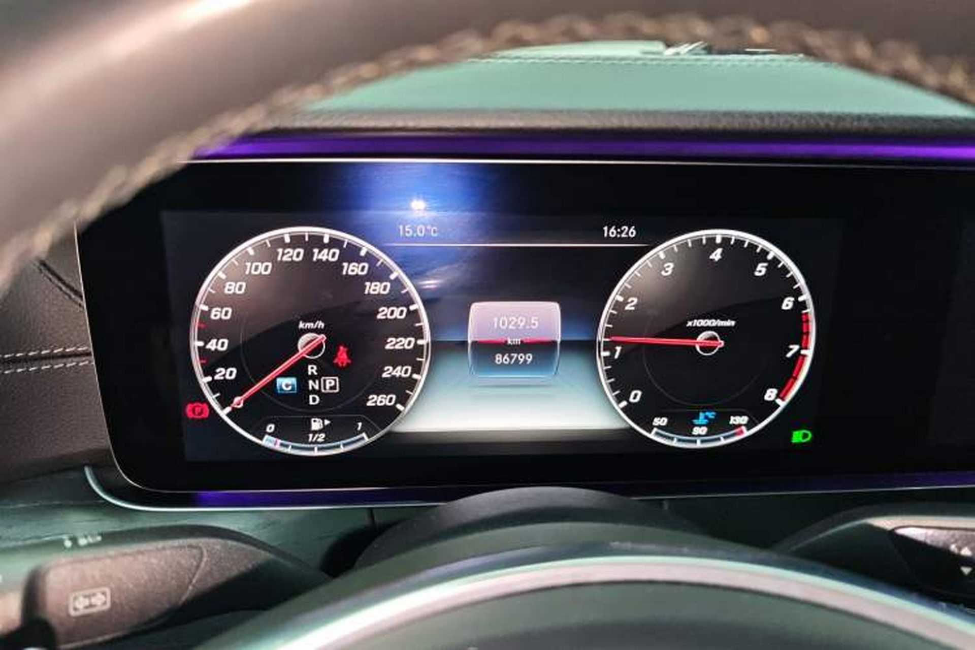 Used Mercedes-Benz E-Class 2018 E 300 L Sporty and Stylish Model Instrument Cluster