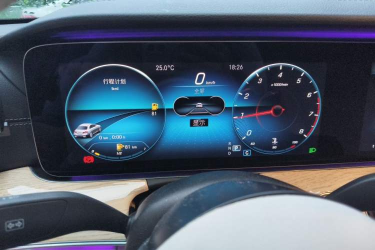 Used Mercedes-Benz E-Class 2018 Restyled E 300 L Sporty and Stylish Edition Instrument Cluster