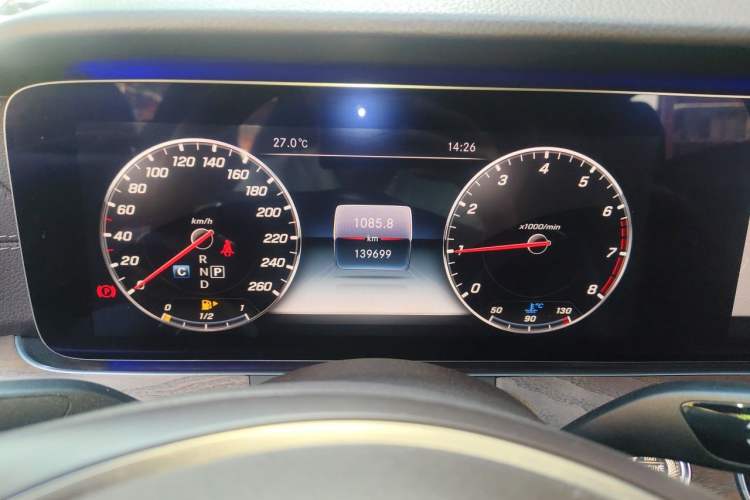 Used Mercedes-Benz E-Class 2018 Facelift E 200 L 4MATIC Instrument Cluster