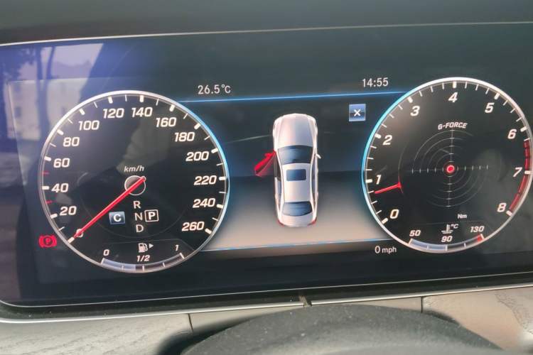 Used Mercedes-Benz E-Class 2018 Restyled E 300 L Sporty and Stylish Edition Instrument Cluster