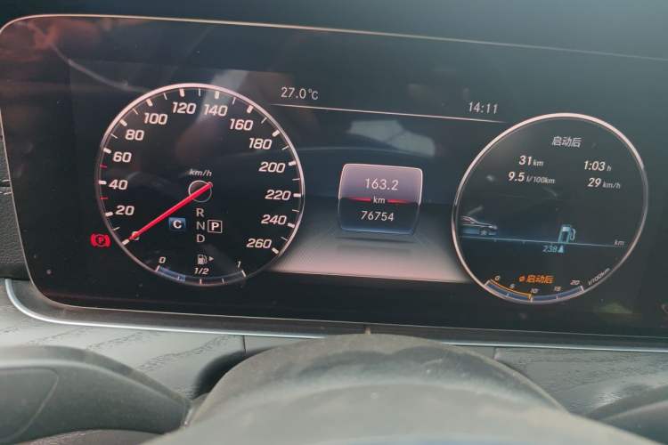 Used Mercedes-Benz E-Class 2018 Facelift E 200 L Instrument Cluster