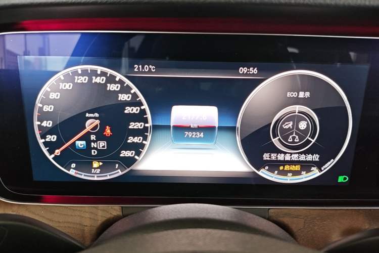 Used Mercedes-Benz E-Class 2018 E 300 L Stylish Model Instrument Cluster