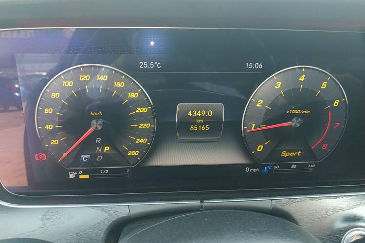 Used Mercedes-Benz E-Class 2018 Facelift E 200 L Sport 4MATIC Instrument Cluster