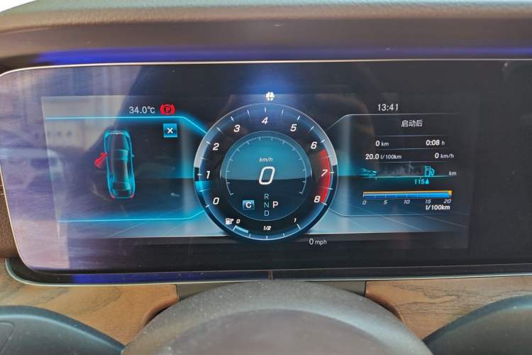 Used Mercedes-Benz E-Class 2018 Facelift E 200 L Instrument Cluster