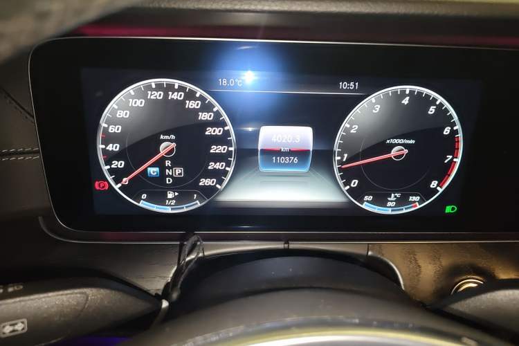 Used Mercedes-Benz E-Class 2018 E 300 L Sport Luxury Edition Instrument Cluster